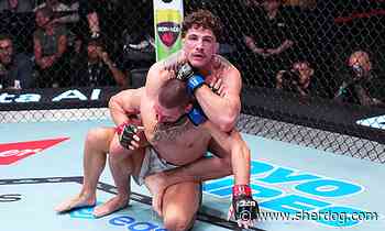 Quillan Salkilld submits Mateusz Gamrot in UFC Vegas 120 headliner