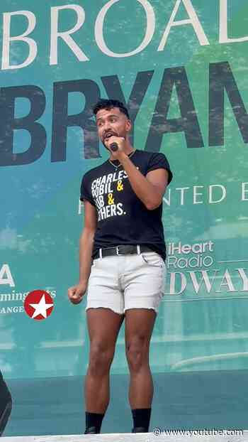 OPERATION MINCEMEAT sings “Born to Lead” at Broadway in Bryant Park 2026