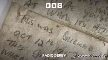 Hidden note found after 67 years behind staircase