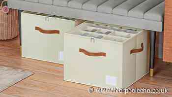 'My shoes are finally organised' with £13 storage box so useful 'I purchased three'