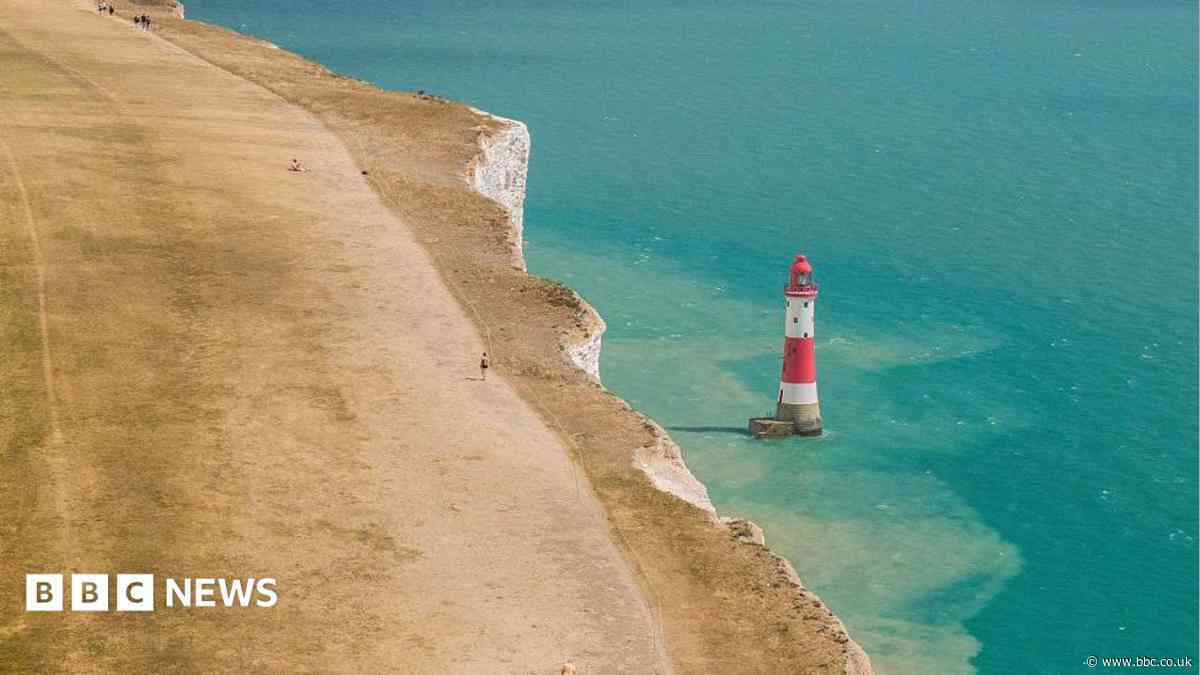 Satellite images show dry weather impact on region