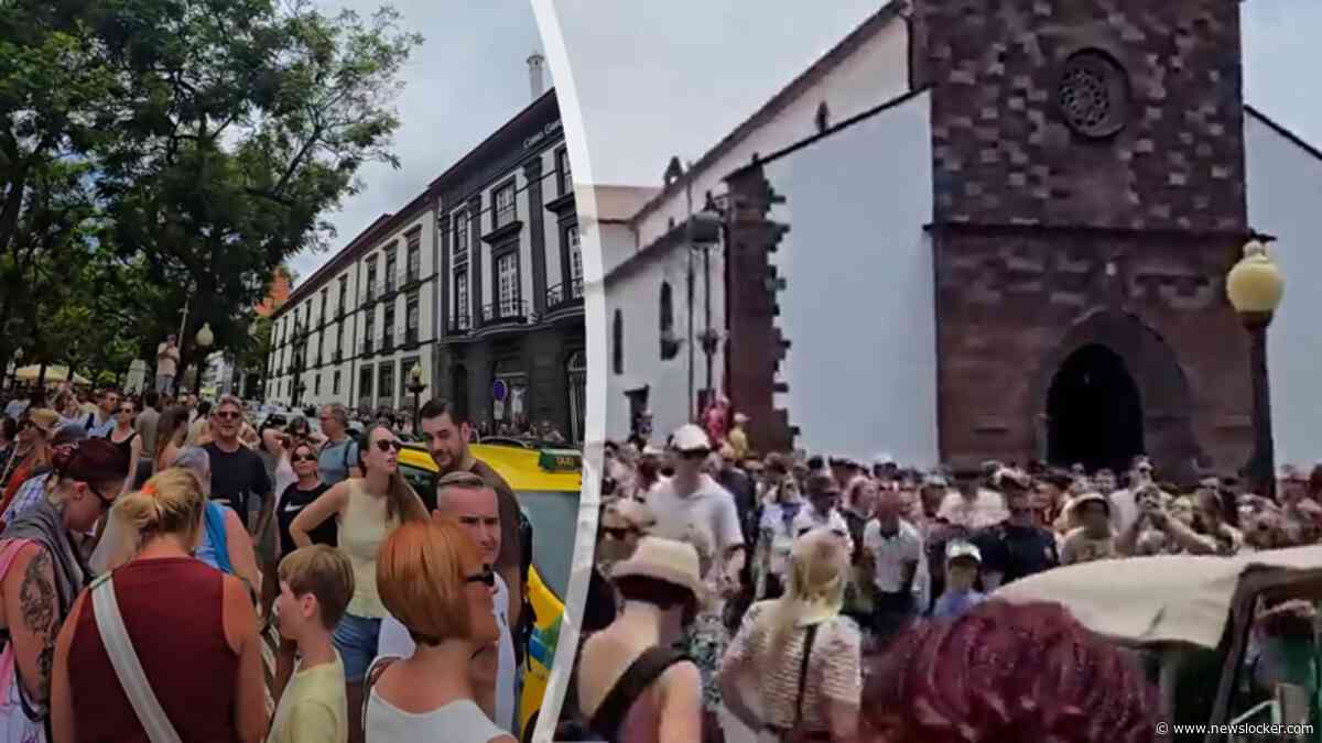 Ronaldo-gerucht blijkt niet waar: enorme mensenmassa teleurgesteld bij bruiloft