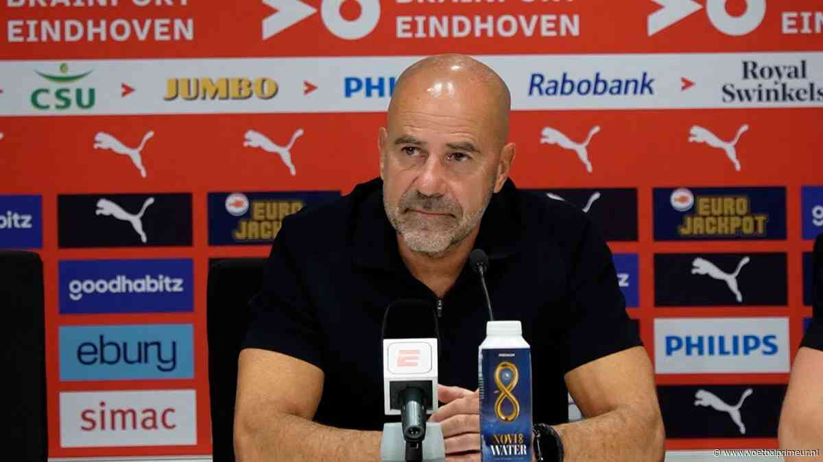Bosz gaat in op bevestigde PSV-transfer: 'Op die positie niet heel dik bezet'