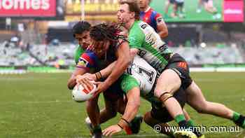 Knights shrug off loss of two more stars to sink Raiders’ finals hopes