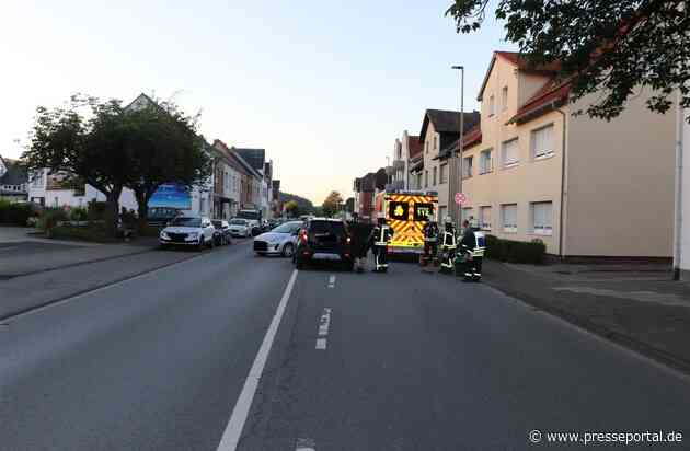 POL-HX: Verkehrsunfall mit zwei Leichtverletzten