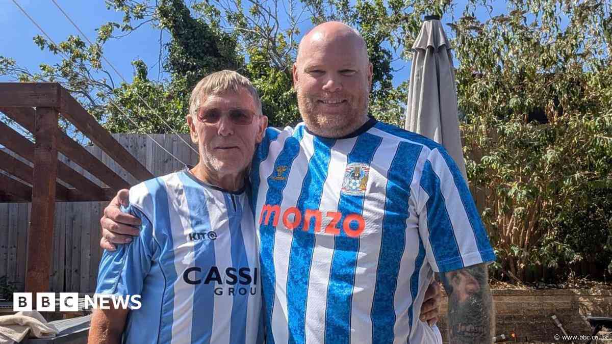 Coventry City fan keeping it Sky Blue in Dorset