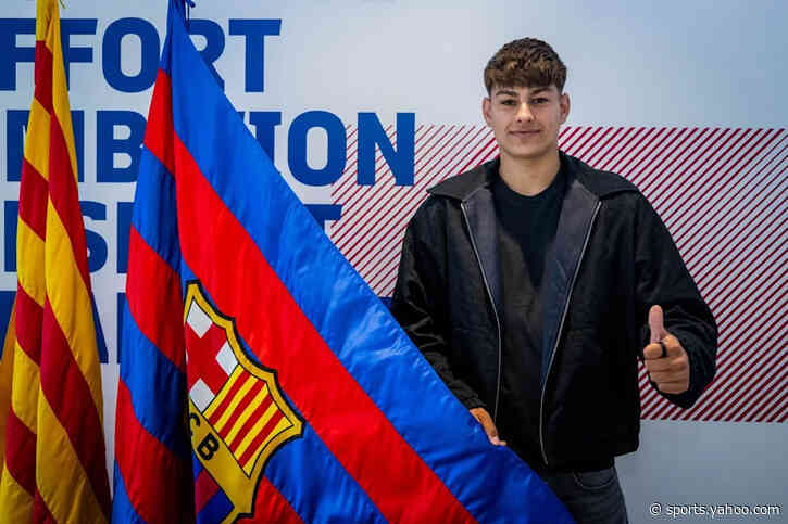 Barcelona youth prodigy to be promoted to the first-team next season
