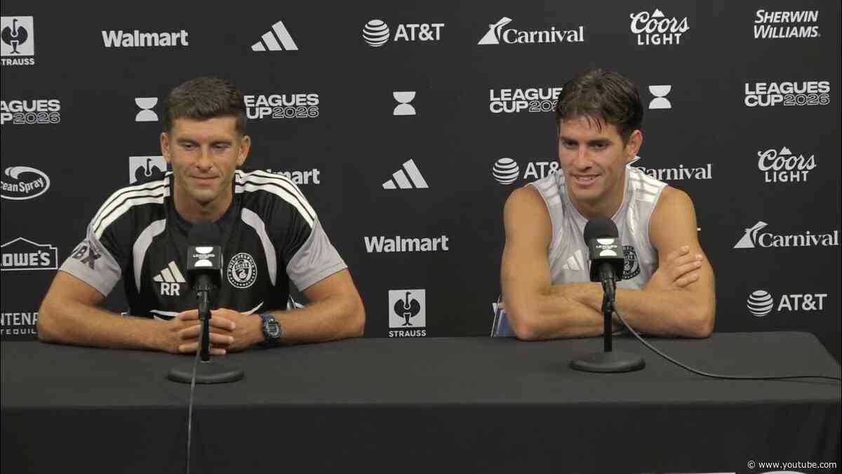 Press Conference | Ryan Richter & Milan Iloski ahead of the Leagues Cup match against Necaxa