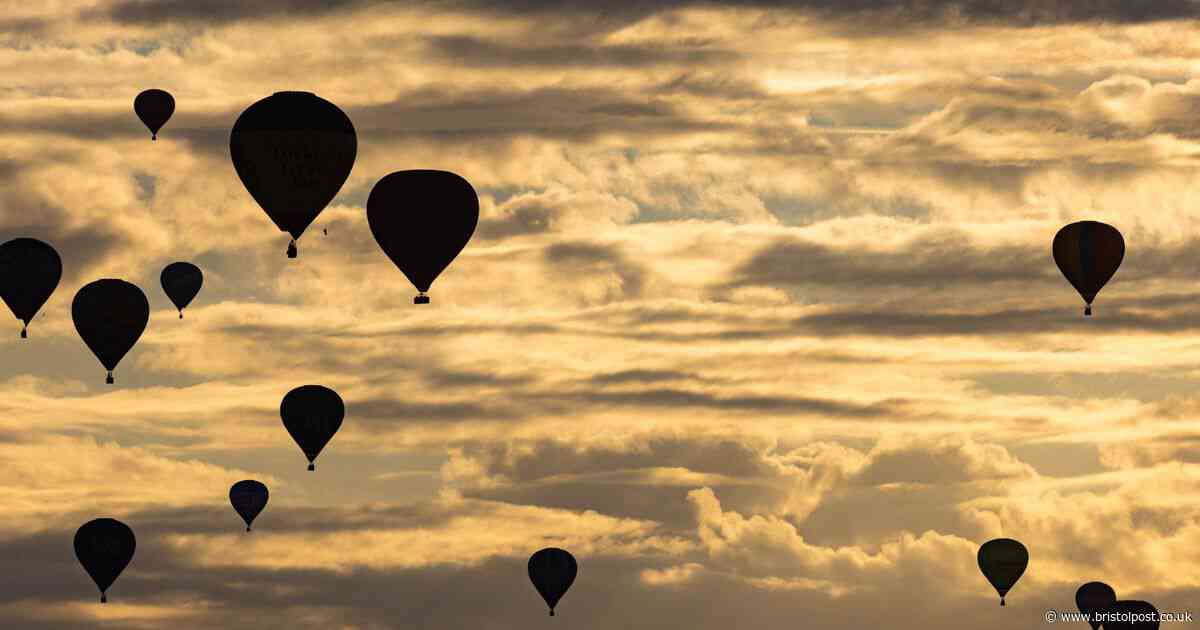 In pictures: Bristol Balloon Fiesta Sunday morning sunrise ascent