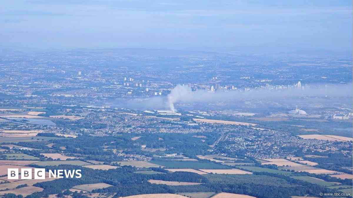 Crews tackle waste management centre fire