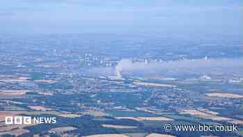 Crews tackle waste management centre fire