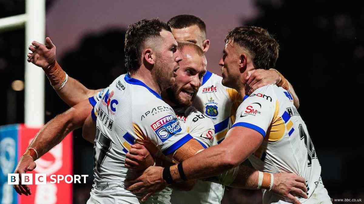 Leeds fight back to beat Wakefield in top-two thriller