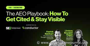 The AEO Playbook: How to Get Cited & Stay Visible via @sejournal, @hethr_campbell