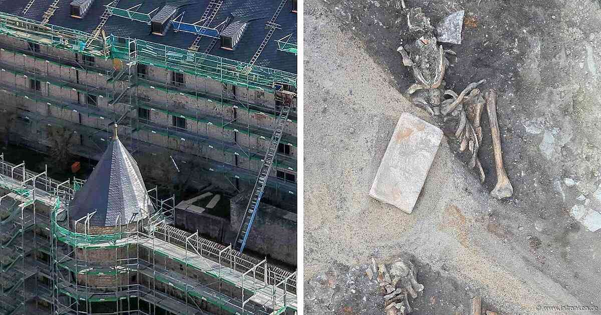 Würzburg: Archäologen finden menschliche Knochen auf Festung Marienberg