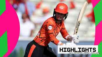 Sunrisers Leeds thrash Birmingham Phoenix to complete triple elimination