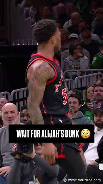 THIS ALIJAH MARTIN DUNK. 😮‍💨