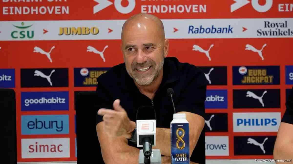 Bosz ziet dé oorzaak van PSV-blamage: 'Lag zeker niet daaraan'