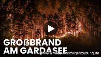 Feueralarm am Gardasee: 250 Menschen vorübergehend evakuiert