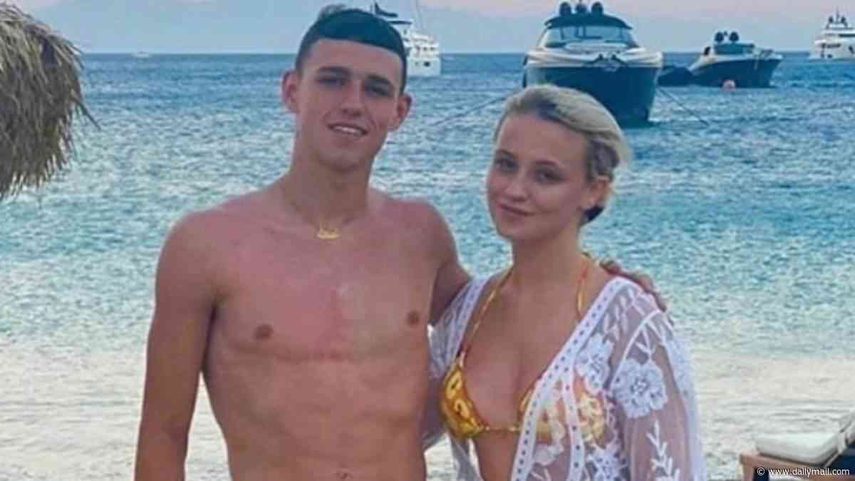 Phil Foden's girlfriend puts England World Cup tops up for sale on second-hand clothing website - after Man City star was surprise omission from Thomas Tuchel's squad