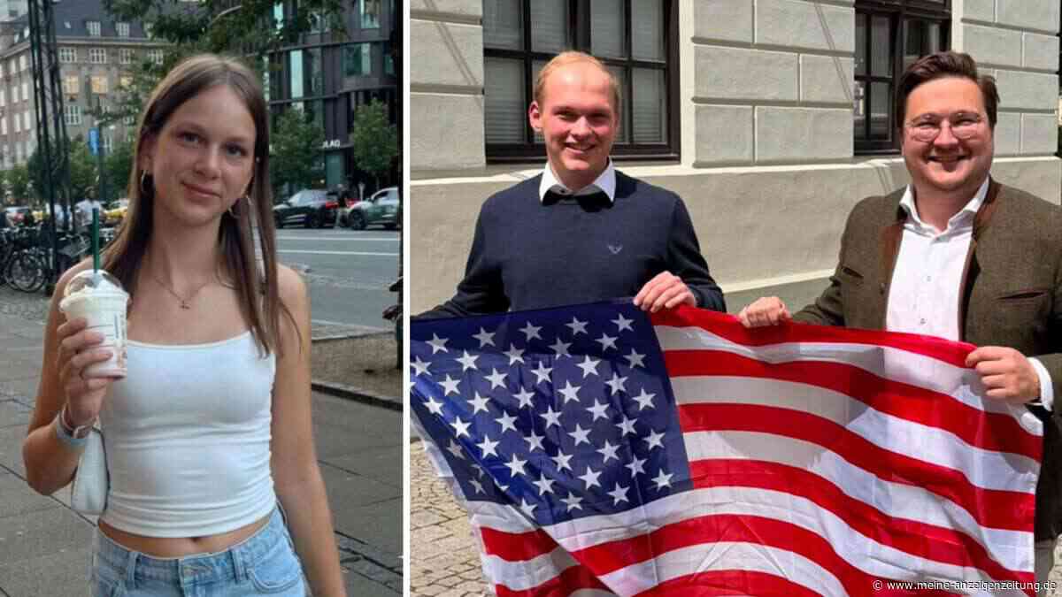 Mit Bundestag-Stipendium: Für Felicia Weinberger und Michael Kellermann geht‘s ein Jahr in die USA