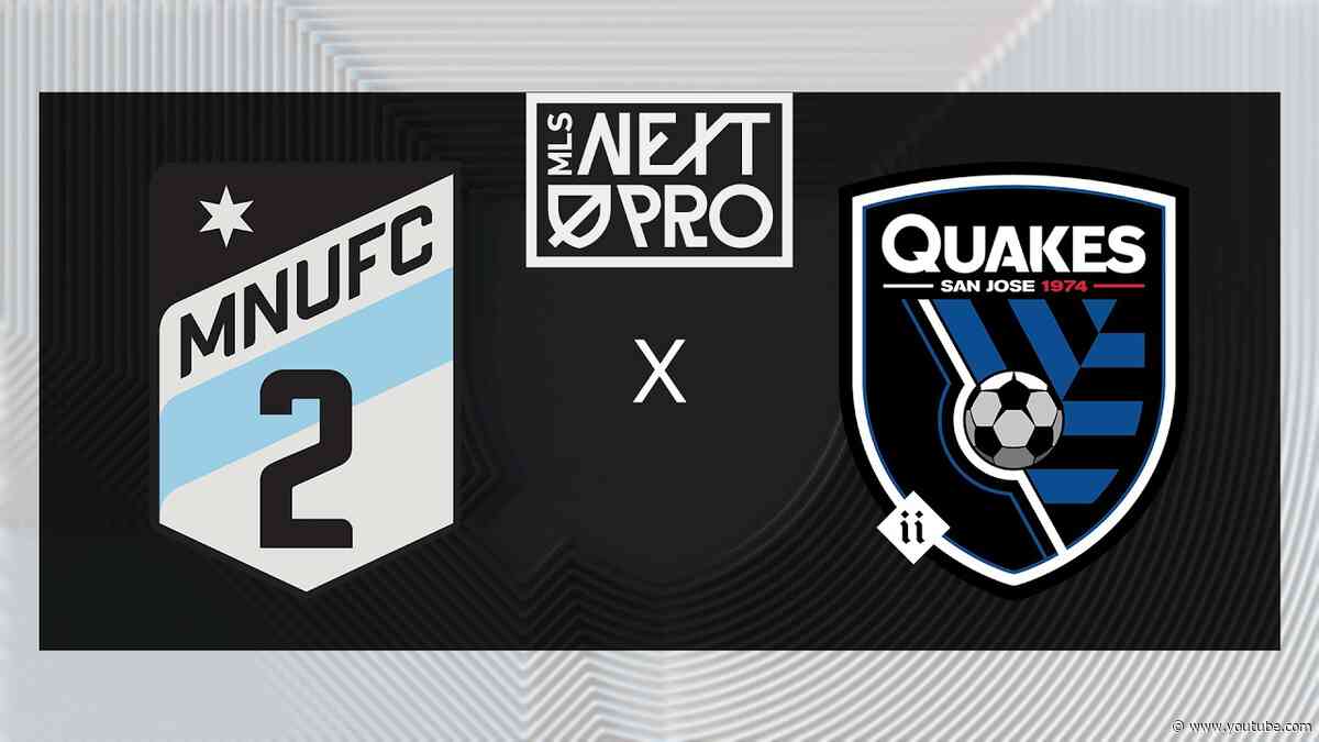 MLS NEXT PRO: Minnesota United FC 2 vs Earthquakes II | Aug 8, 2026