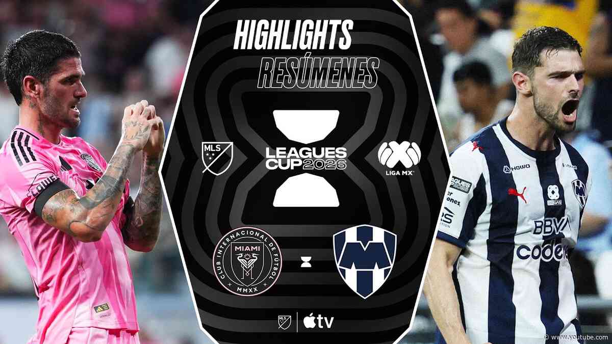 Inter Miami CF vs. CF Monterrey | Leagues Cup | Full Match Highlights