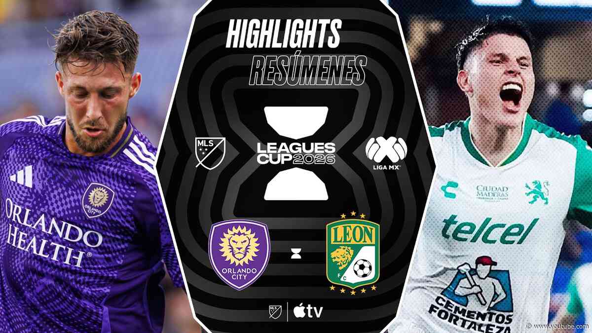 Orlando City vs. Club León | Leagues Cup | Full Match Highlights