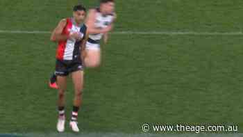 Saints' main man hobbles off with injury