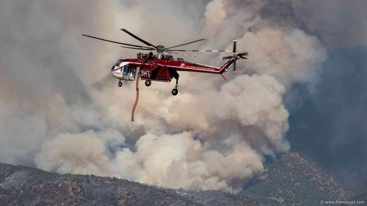 2 pilots killed in Utah wildfire helicopter crash