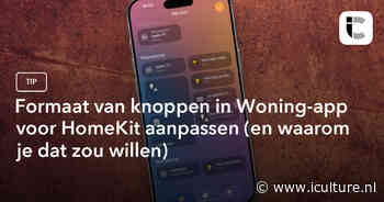Formaat van knoppen in Woning-app voor HomeKit aanpassen (en waarom je dat zou willen)
