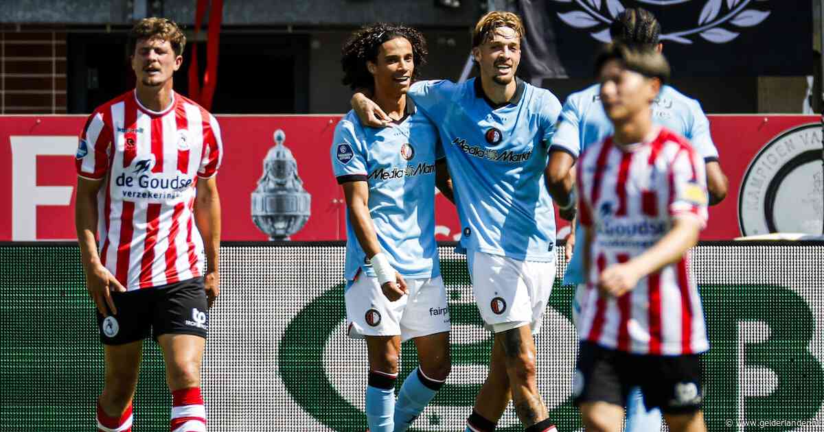 LIVE eredivisie | Feyenoord verdiend op voorsprong dankzij aanvoerder Valente, Sparta heeft weinig te vertellen