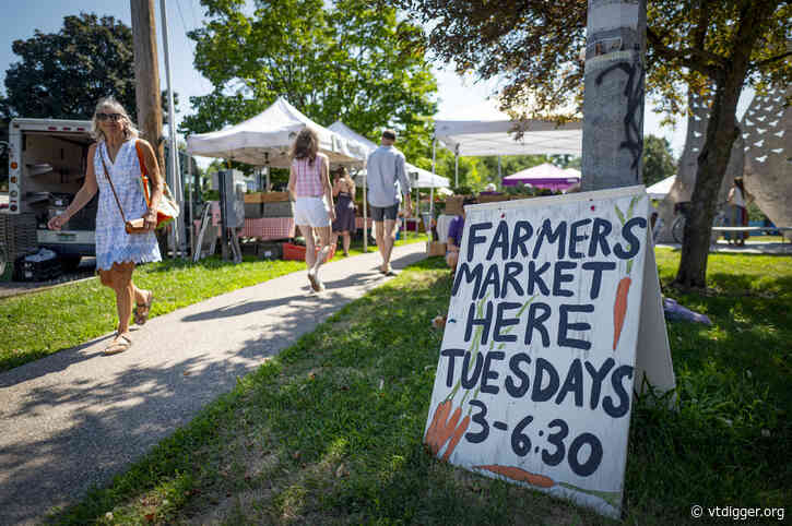 What’s a farmers market in Vermont without the farmers?