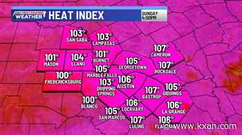 Typical summer heat, feels like triple digits all week