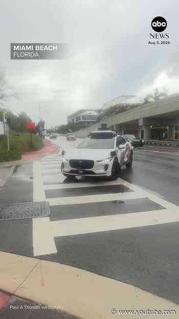 Waymos locked in standoff after self-driving cars struggle to turn at intersection