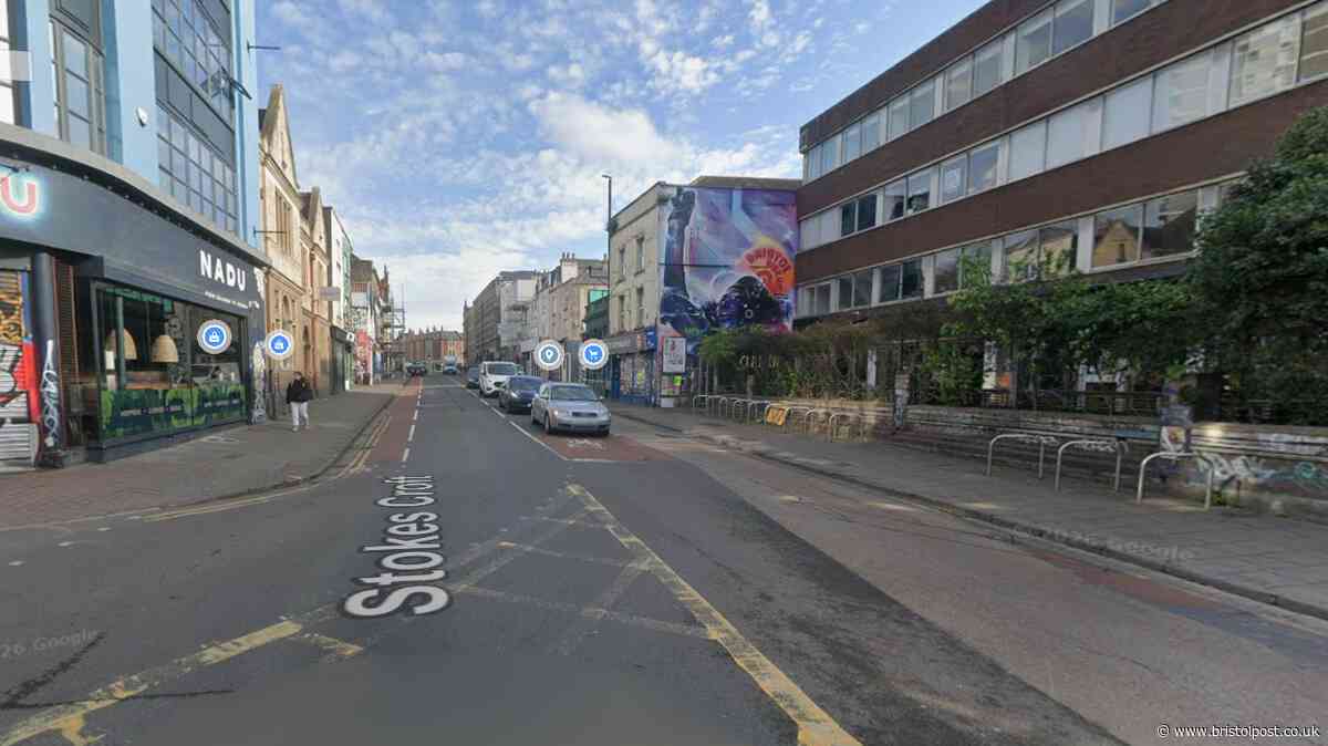 Stokes Croft attempted murder arrest as three injured after car mounts pavement