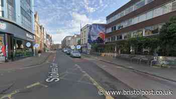 Stokes Croft attempted murder arrest as three injured after car mounts pavement