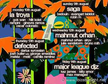 Chinois Ibiza presents Saga,  La Troya,  Mahmut Orhan, Defected, Major League DJs!