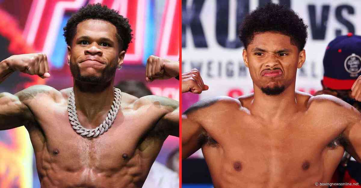 Shakur Stevenson dares Devin Haney to move up and face KO artist champion: “You’ve got no other option”