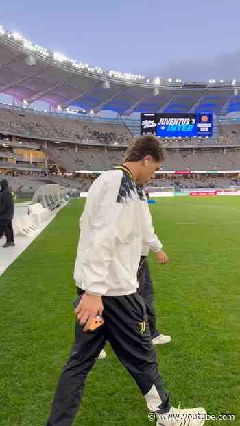 The team has arrived for Juve Inter 🏟️🔥