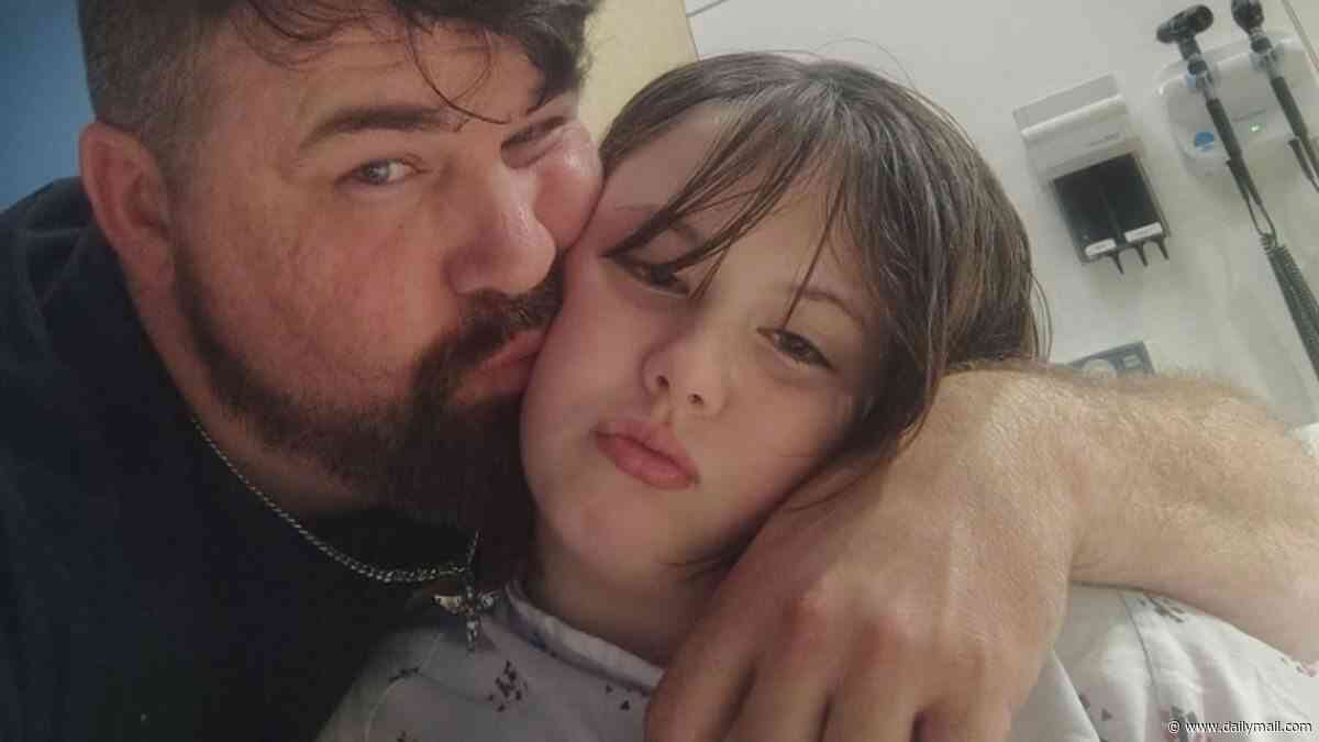 Cancer stricken girl and her family are sleeping OUTSIDE so they can save as much money for her treatment as possible