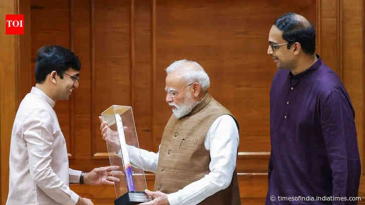 Skyroot founder Pawan Kumar Chandana reacts after PM Modi’s ‘first in my bloodline’ remark