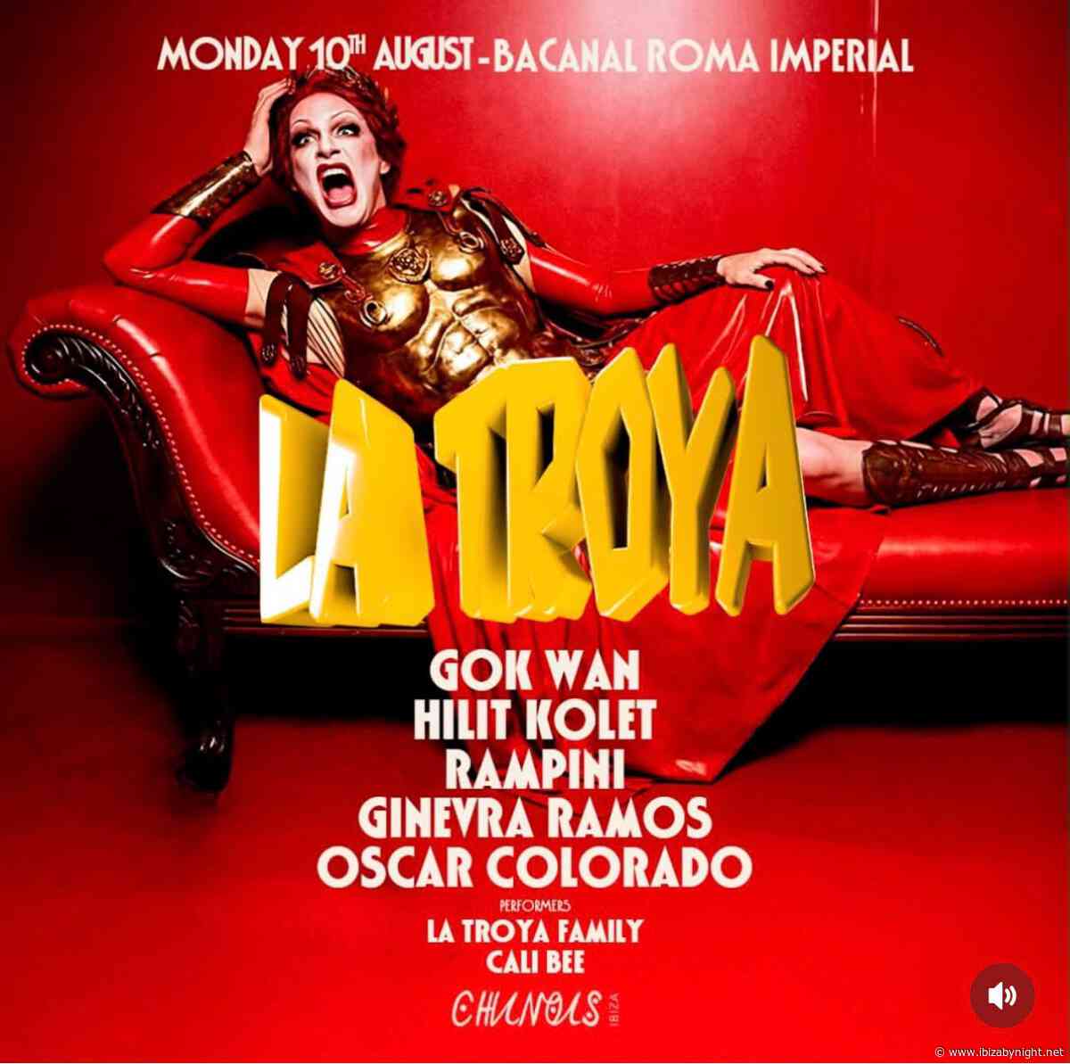 La Troya at Chinois hosts  Oscar Colorado, Rampini, Ginevra Ramos & many more!