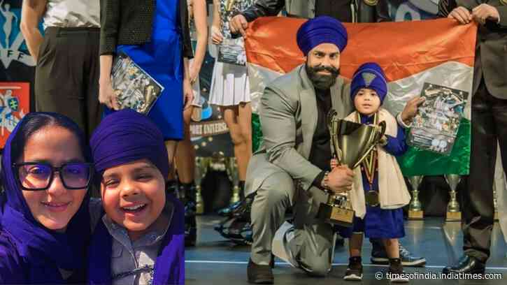 "I carried diapers and food for him while he trained in cold": At 5, Fateh Singh Gill is a world martial arts champion, his mother shares the journey; why supporting a child’s natural talent is important