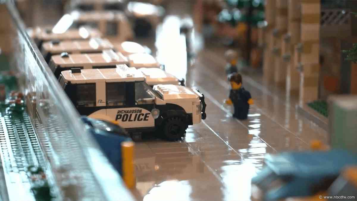 LEGO model with unique story now on display in Richardson