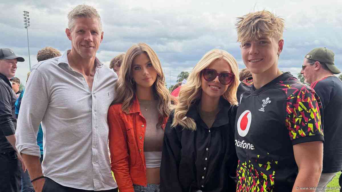Ireland coach and famous TV presenter's son makes Wales debut on 'special day'