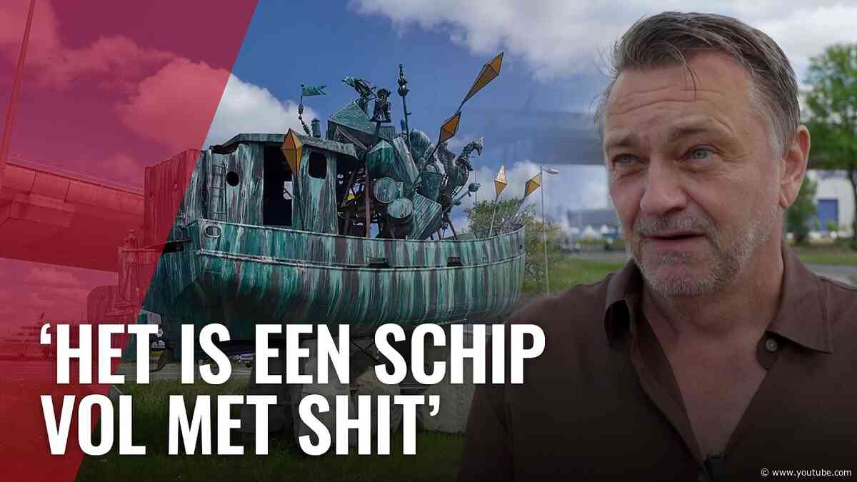 Rotondekunstwerk is metafoor op maatschappij