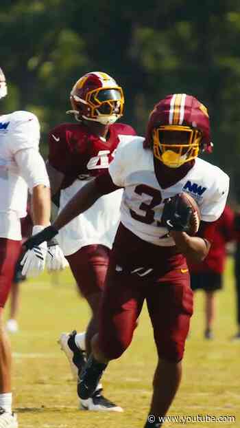 🏃🏃🏃 #football #nfl #trainingcamp #commanders #raisehail