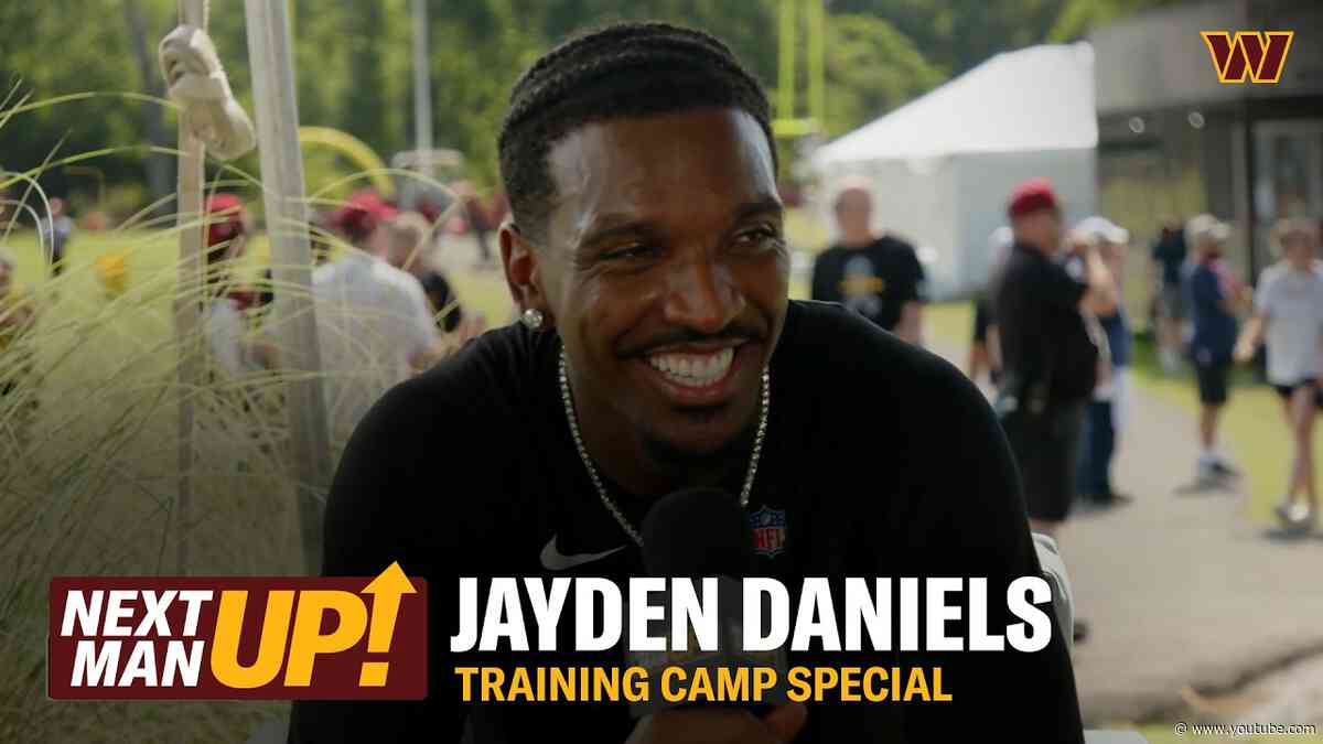 Jayden Daniels On Stefon Diggs, Joint Practice + The Miami Dolphins | Next Man Up | Commanders | NFL