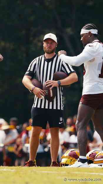a fist bump for the ages #nfl #commanders #football #shorts #raisehail
