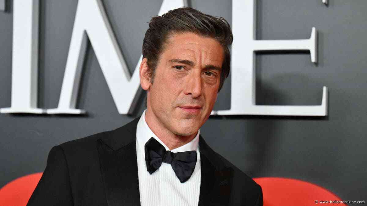 David Muir lets loose in rugged photo after returning from Italian vacation